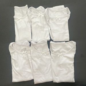 White Tops for girls bundle